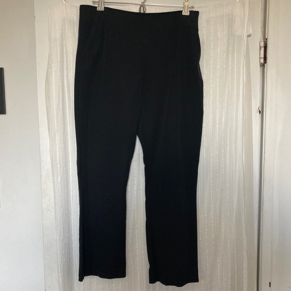 Gap Flare Crop kick flare work pants black - Picture 2 of 4